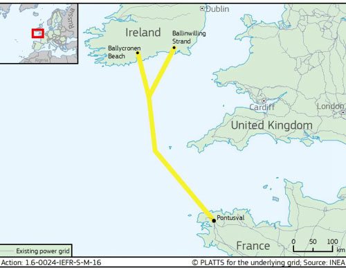 法国-爱尔兰电网互联项目获欧盟5.3亿欧元融资